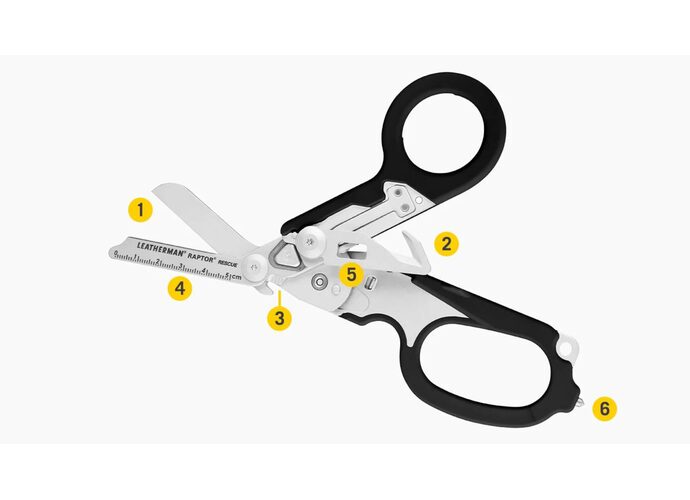 Leatherman RAPTOR RESCUE Coyote and Black nożyce stal nierdzewna