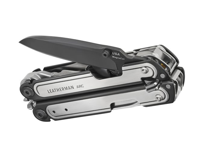 Leatherman ARC Multitool 20 narzędzi stal nierdzewna i czarna powłoka DLC
