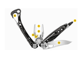 Leatherman SKELETOOL CX OD Green Multitool 7 narzędzi stal nierdzewna