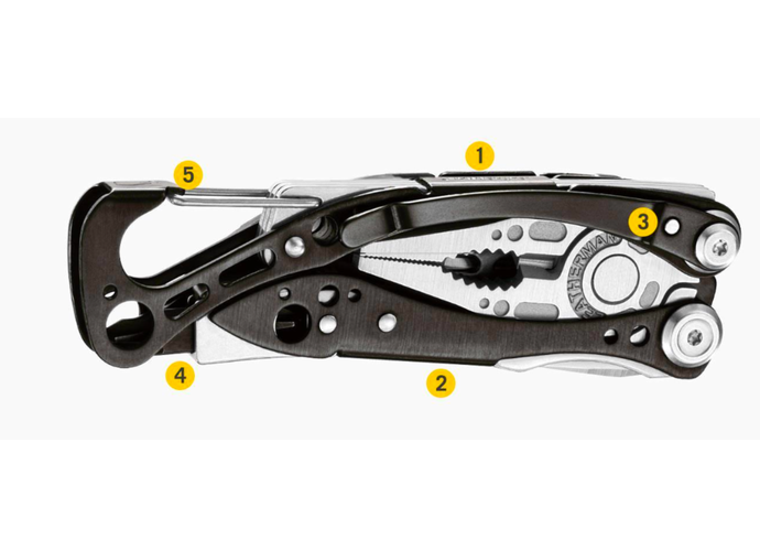Leatherman SKELETOOL CX OD Green Multitool 7 narzędzi stal nierdzewna