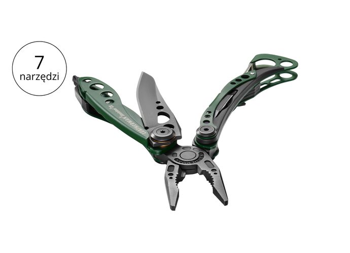 Leatherman SKELETOOL CX OD Green Multitool 7 narzędzi stal nierdzewna