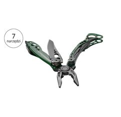 Leatherman SKELETOOL CX OD Green Multitool 7 narzędzi stal nierdzewna