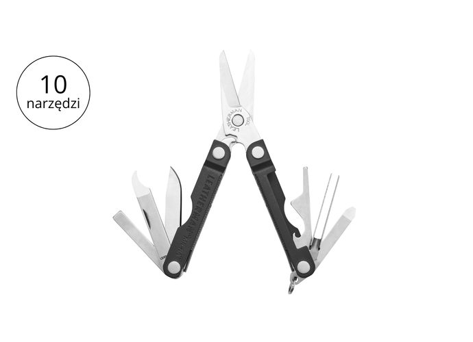 Leatherman MICRA Jet Black Multitool 10 narzędzi