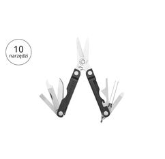 Leatherman MICRA Jet Black Multitool 10 narzędzi
