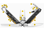 Leatherman SIGNAL Multitool Aqua/Srebrny 19 narzędzi