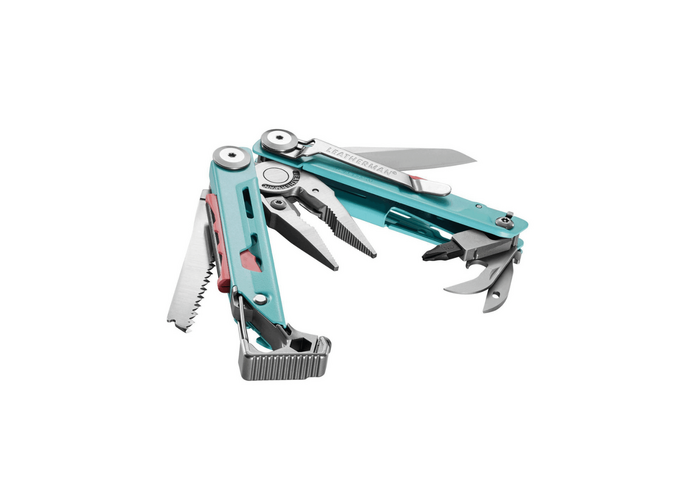 Leatherman SIGNAL Multitool Aqua/Srebrny 19 narzędzi