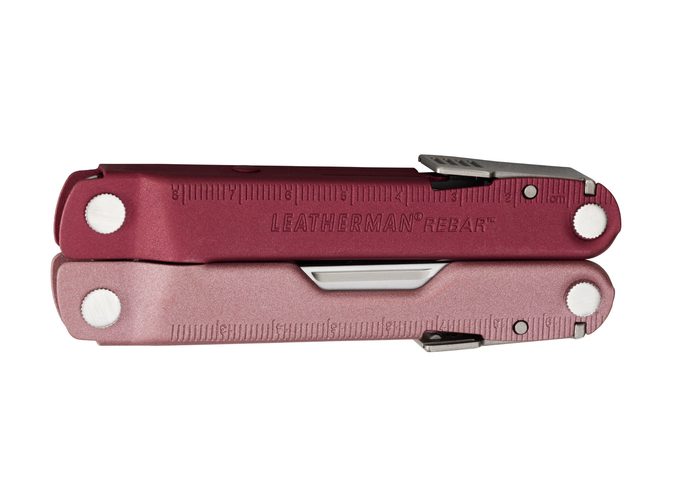 Leatherman REBAR Heathered Cranberry Multitool 17 narzędzi