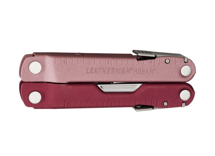 Leatherman REBAR Heathered Cranberry Multitool 17 narzędzi