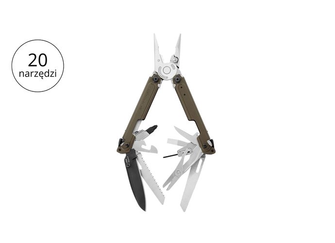 Leatherman ARC Talos Multitool 20 narzędzi stal nierdzewna