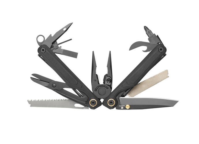 Leatherman WAVE ALPHA Obsidian Multitool 16 narzędzi stal nierdzewna