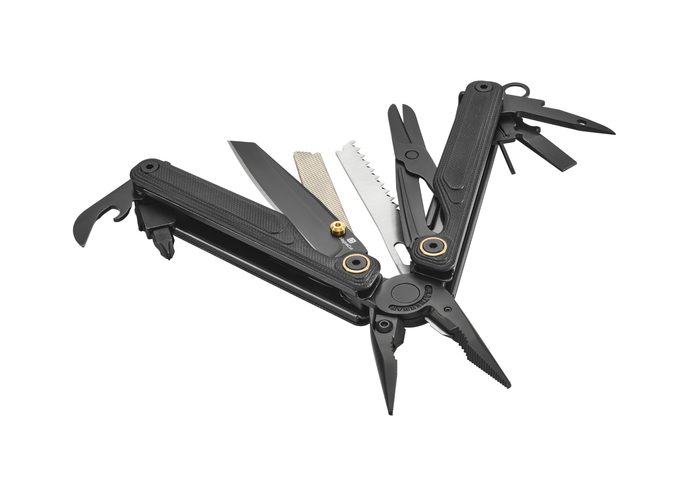 Leatherman WAVE ALPHA Obsidian Multitool 16 narzędzi stal nierdzewna
