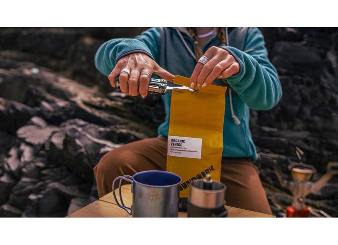 Leatherman WAVE ALPHA Obsidian Multitool 16 narzędzi stal nierdzewna