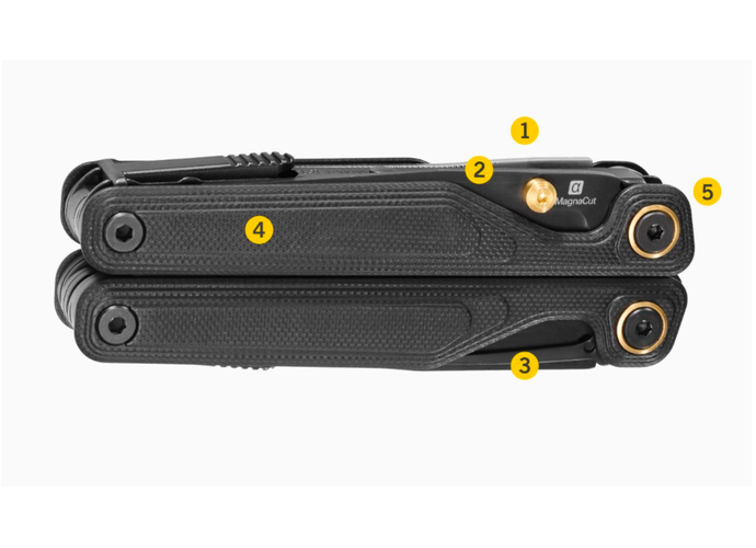 Leatherman WAVE ALPHA Cascadia Multitool 16 narzędzi stal nierdzewna