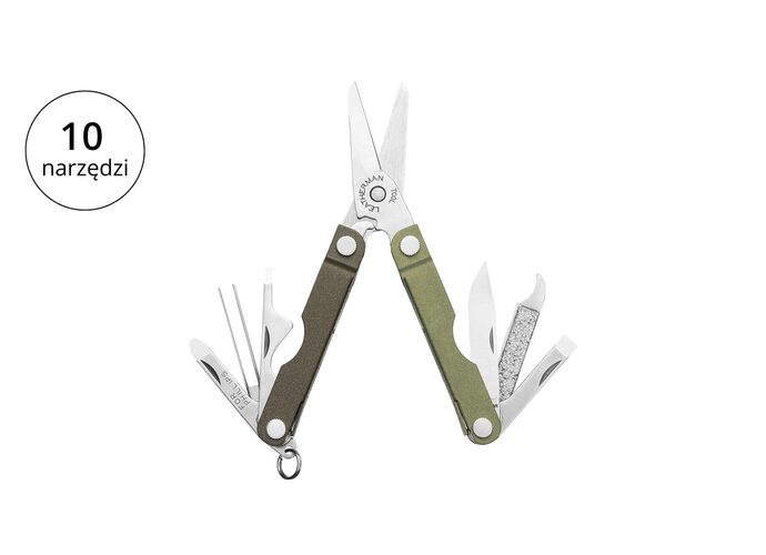Leatherman MICRA Spruce Multitool 10 narzędzi