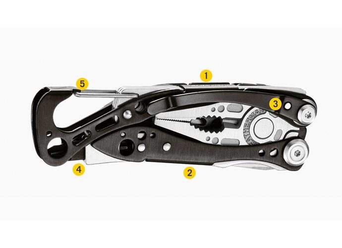 Leatherman SKELETOOL CX Nocturnal Multitool 7 narzędzi stal nierdzewna