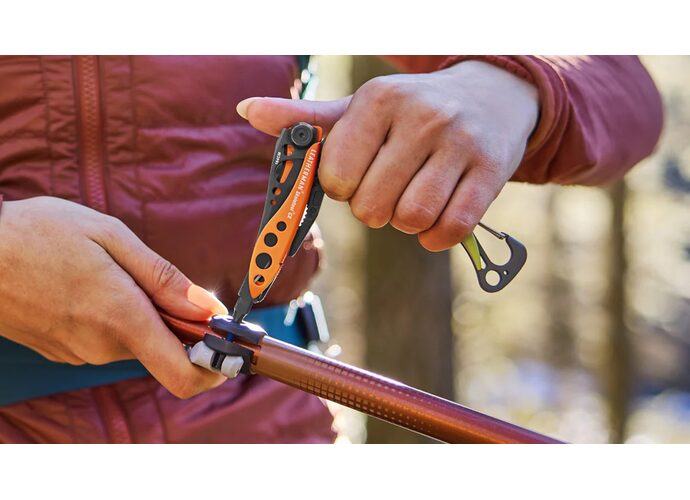 Leatherman SKELETOOL CX Aurora Multitool 7 narzędzi stal nierdzewna