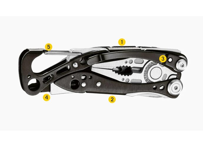 Leatherman SKELETOOL CX Aurora Multitool 7 narzędzi stal nierdzewna