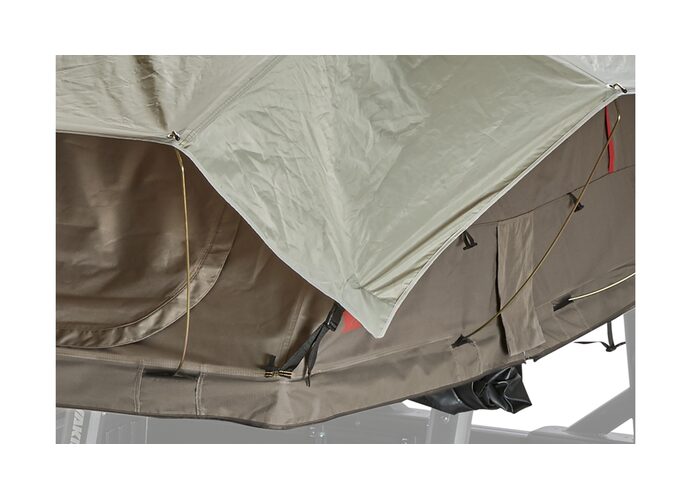 Zestaw POWYSTAWOWY Yakima SkyRise M HD - namiot całoroczny na samochód + aneks