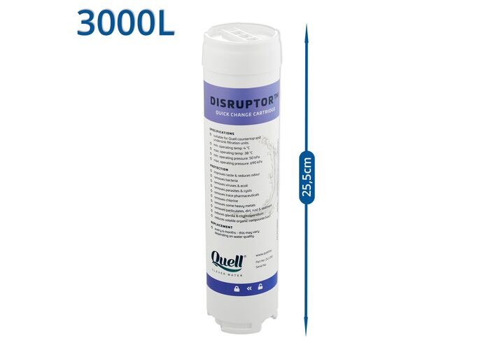 Quell Wymienny filtr do CounterTop i UnderSink model Disruptor