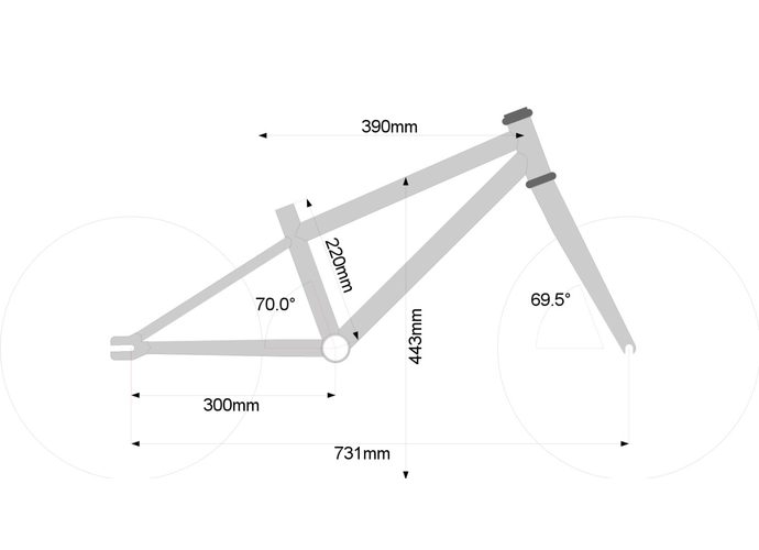 Rower dziecięcy roko.bike 16" niebieski