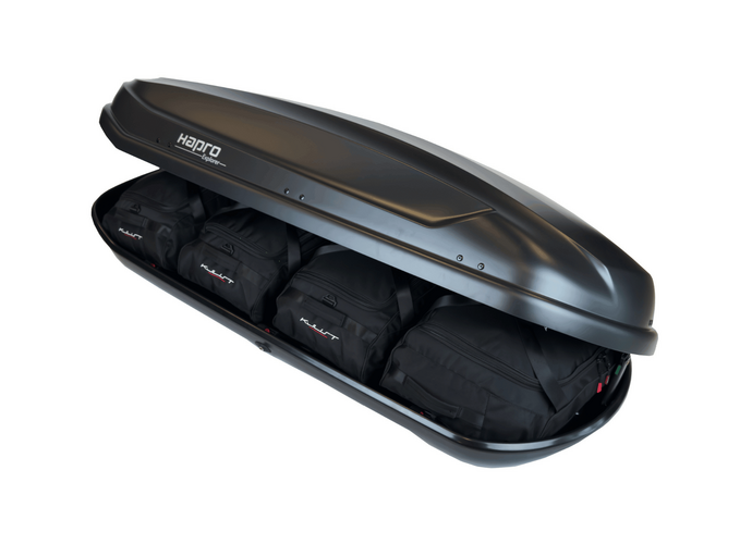 Zestaw 4 sztuk Kjust toreb do boksu Hapro Explorer 400