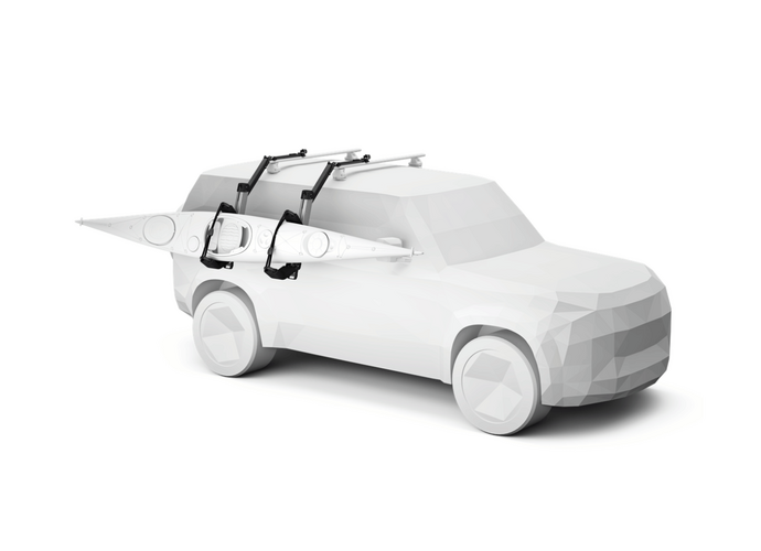 Thule Hullavator Pro, bagażnik na kajaki z wspomaganiem podnoszenia