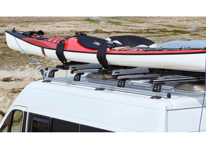Thule Hullavator Pro, bagażnik na kajaki z wspomaganiem podnoszenia