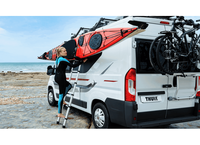 Thule Hullavator Pro, bagażnik na kajaki z wspomaganiem podnoszenia
