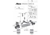 Atera Strada E-bike XL - bagażnik rowerowy na hak na 2 rowery