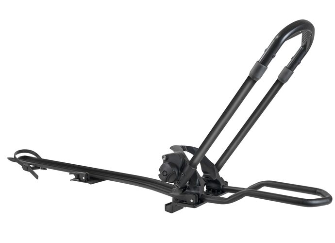 Menabo Clover DX czarny aluminiowy uchwyt rowerowy na dach do e-bike (prawostronny)