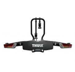 Thule EasyFold XT 933 czarny bagażnik na hak na 2 rowery z pokrowcem i ochraniaczmi kół karbonowych