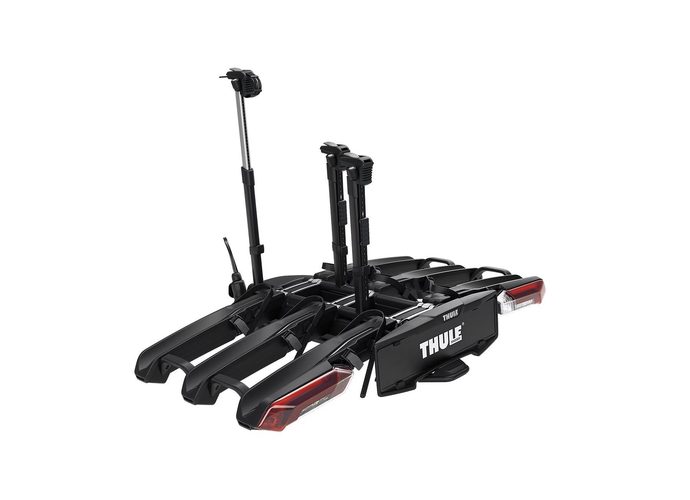 Thule Epos 979100 składana platforma rowerowa na hak na 3 rowery