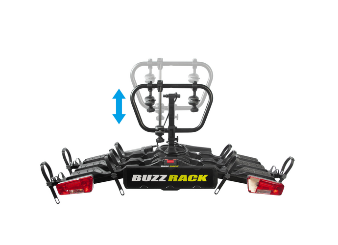 BuzzRack Scorpion Pro 3 - składany bagażnik na hak na 3 rowery