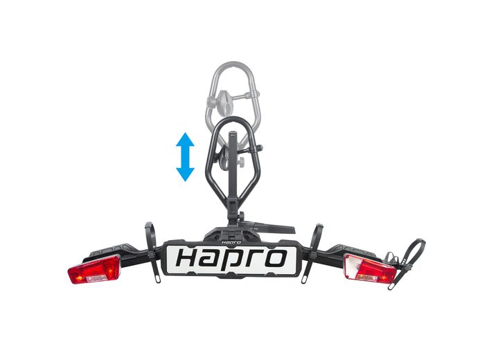 Hapro Atlas Premium Xfold I 2.0 - składana platforma rowerowa na 1 rower