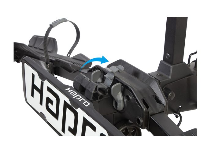 Hapro Atlas Premium Xfold I 2.0 - składana platforma rowerowa na 1 rower