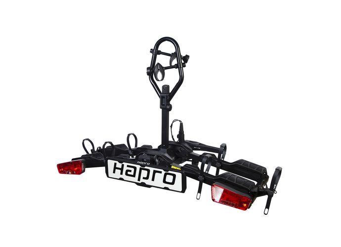 Hapro Atlas Premium Xfold II 2.0 - składana platforma rowerowa na 2 rowery