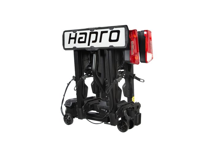 Hapro Atlas Premium Xfold II 2.0 - składana platforma rowerowa na 2 rowery