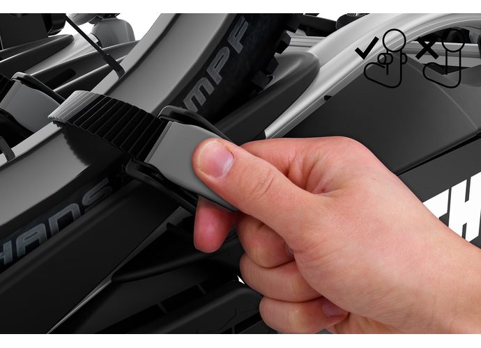Thule VeloCompact F 961 bagażnik na hak na 3 rowery