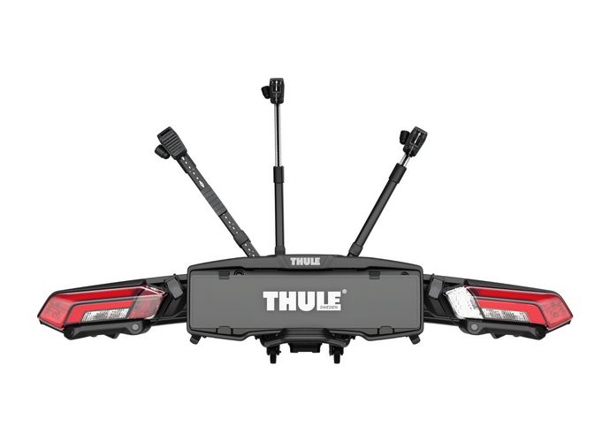 Thule Epos ParkSecure składany bagażnik z czujnikami parkowania na hak na 3 rowery