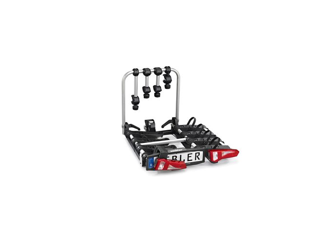Uebler i41S bagażnik rowerowy na hak 4 rowery 90°, 60kg.