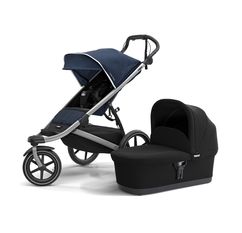 Thule Urban Glide 2 Majolica Blue wózek biegowy z gondolą w zestawie