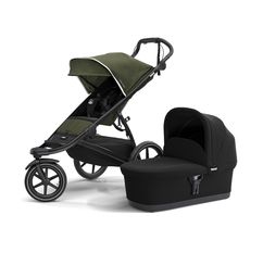 Thule Urban Glide 2 Cypress Green wózek biegowy z gondolą w zestawie