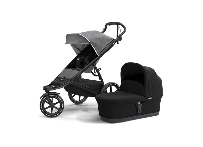 Thule Urban Glide 2 Grey Melange wózek biegowy z gondolą w zestawie