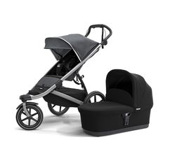 Thule Urban Glide 2 Dark Shadow wózek biegowy z gondolą w zestawie