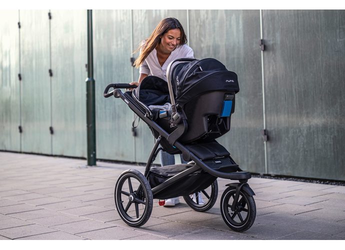 Thule Urban Glide 2 Majolica Blue wózek biegowy z gondolą w zestawie