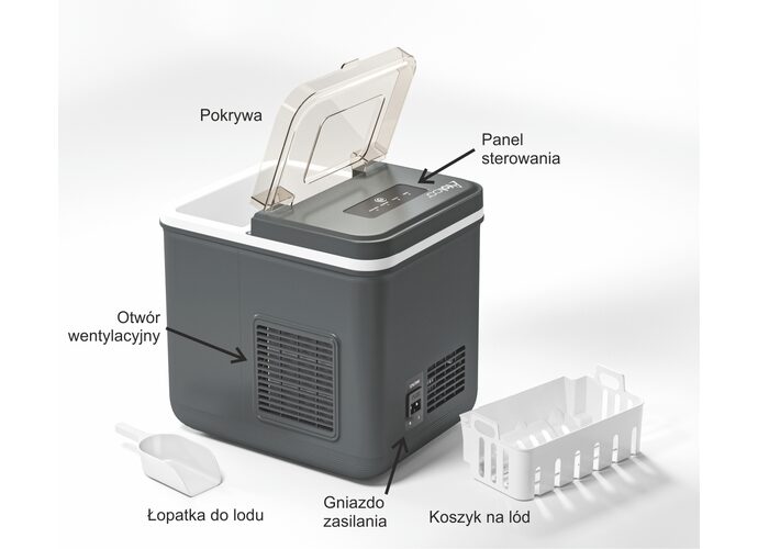 Yolco Kostkarka do lodu ICM1 Carbon