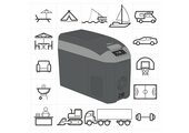 Yolco Przenośna lodówka kompresorowa ARC18 Space Grey