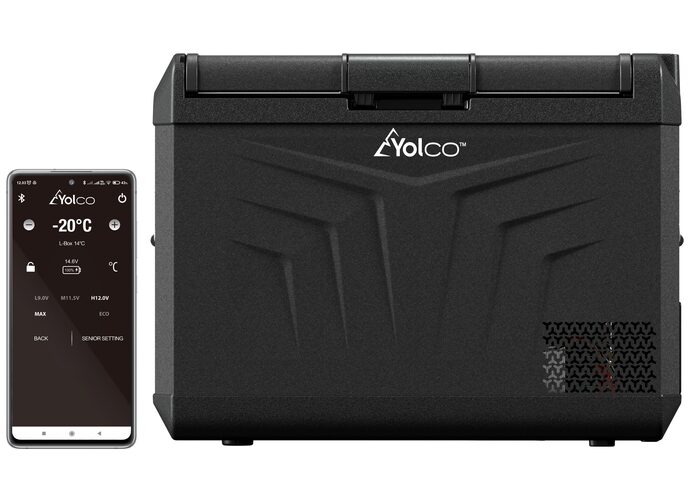 Yolco Przenośna lodówka kompresorowa GCX47 Black
