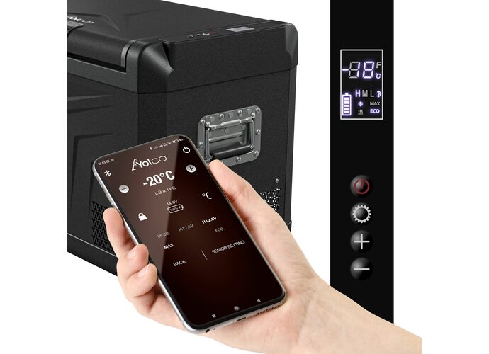 Yolco Przenośna lodówka kompresorowa GCX47 Black