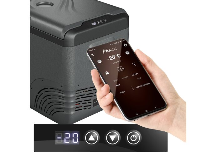Yolco Przenośna lodówka kompresorowa NX40 CARBON